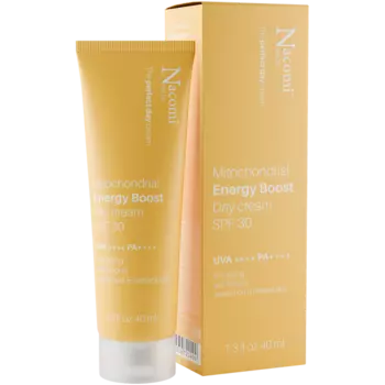 Энергетический крем с митохондриальной защитой spf30 для лица, 40 мл Nacomi Next level