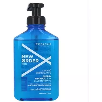 Энергетический шампунь для черных мужчин 250мл, Periche