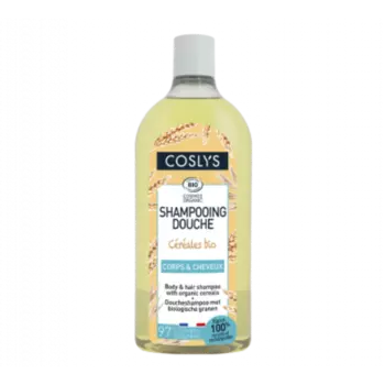 Энергетический шампунь и гель для душа 2в1 со злаками, 750 мл Coslys