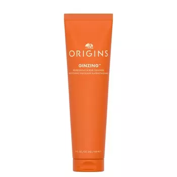 Энергетический скраб для лица ginzing refreshing scrub cleanser Origins, 150 мл
