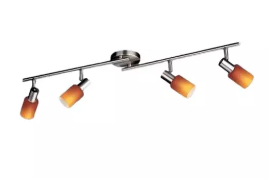 Энергосберегающий светильник с 4 точечными светильниками Цветные очки Pronto, включая лампочку E14. Massive, мультиколор