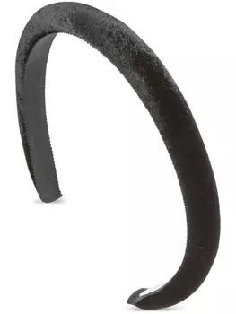 Jennifer Behr бархатный ободок Tiana, черный