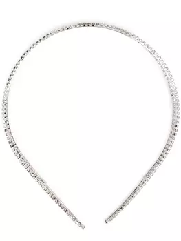 Jennifer Behr ободок Evie, серебристый