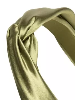 Jennifer Behr повязка на голову Petite Twist, зеленый