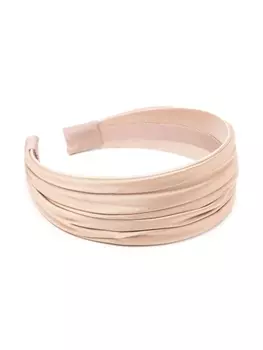 Jennifer Behr шелковая повязка на голову Люси, нейтральный цвет