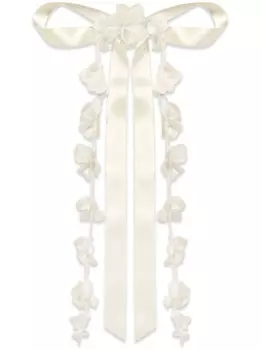 Jennifer Behr заколка для волос Juliet Bow, нейтральный цвет