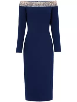 Jenny Packham платье Calypso, синий