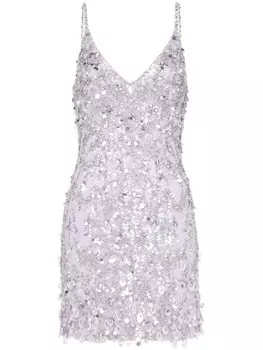 Jenny Packham платье-дымка, фиолетовый