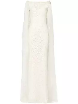 Jenny Packham платье Isabeau, серый