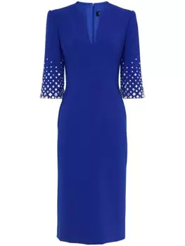 Jenny Packham платье Layla, синий