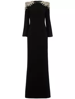 Jenny Packham платье Nile, черный