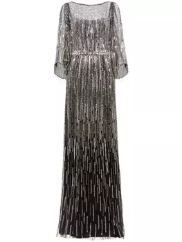 Jenny Packham платье Рапсодия, черный