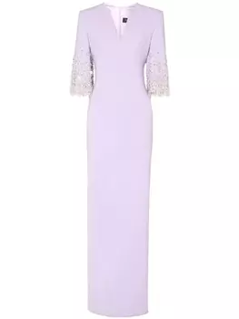 Jenny Packham платье Ruth, фиолетовый