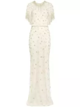 Jenny Packham платье Sylvia, белый