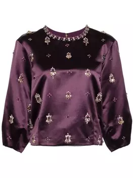 Jenny Packham топ Disco, фиолетовый