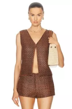 Энти Жилет SIEDRES, коричневый
