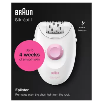 Эпилятор для тела женский, 1 упаковка Braun Se1-176