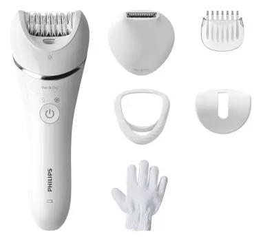Эпилятор Philips Epilator Series 8000 BRE715/00 Wet & Dry