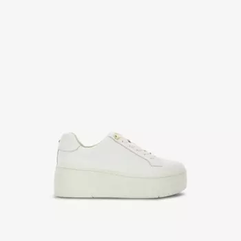 Эпизод 2. Кожаные низкие кроссовки на плоской подошве Dune, белый