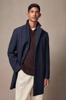 Эпсом пальто Next, синий