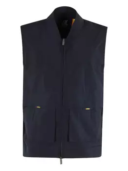 Эрхин жилет K-Way, синий