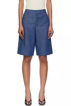 Эрик джинсовые шорты Max Mara, синий