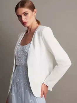 Эрика Блейзер с открытым вырезом Monsoon, слоновая кость