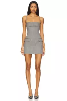 Эрин мини платье Lovers And Friends, серый