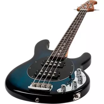 Эрни Болл Music Man StingRay Special HH Электрическая бас-гитара Pacific Blue Burst