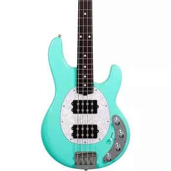Эрни Болл Music Man StingRay Special HH Электрическая бас-гитара Laguna Green