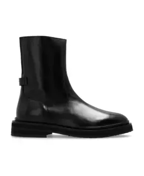 Эшер кожаные ботинки Allsaints, черный