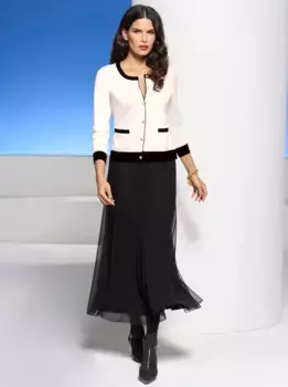 ЭШЛИ БРУК от кардигана Heine Ashley Brooke By Heine, цвет Ecru