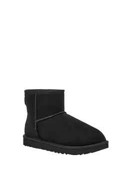 Эскимосские ботинки mini classic ii черные Ugg
