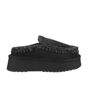 Эскимосские сабо на платформе Mou, черный