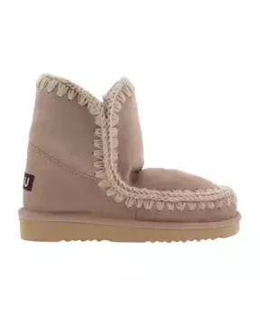Эскимосские замшевые сапоги Mou, бежевый