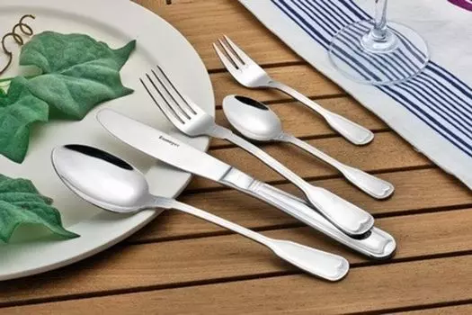 Эсмейер 20 шт. Набор столовых приборов для меню 'ANNABELLE' лопата 18/10, нержавеющая сталь, полированная, вне времени - на 4 персоны Esmeyer