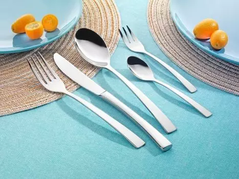 Эсмейер 30 шт. Набор столовых приборов для меню 'ISABEL' 18/10 полированная нержавеющая сталь - элегантно изогнутые ручки - 6 персон Esmeyer