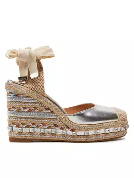 Эспадрильи Alma En Pena, серебряный