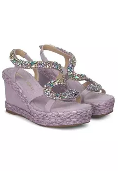 Эспадрильи Alma en Pena, сирень