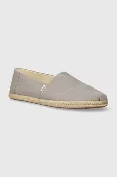Эспадрильи Alpargata с веревкой Toms, серый