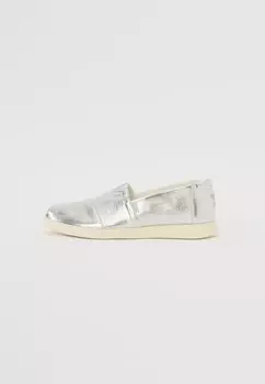 Эспадрильи ALPARGATA TOMS, серебряный