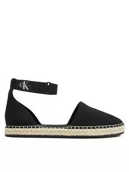 Эспадрильи Ankle Espadrille Btw Calvin Klein, черный