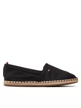 Эспадрильи Basic Flat Tommy Hilfiger, черный