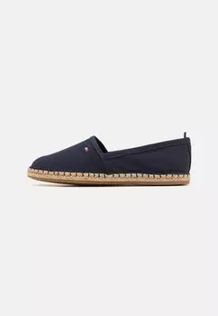 Эспадрильи Basic Flat Tommy Hilfiger, цвет space blue