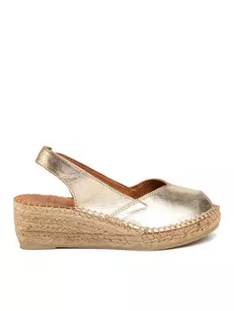 Эспадрильи Bernia-P Toni Pons, золотой