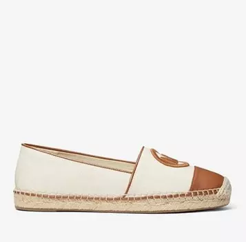 Эспадрильи без шнурков из смеси льна Michael Michael Kors Kendrick Linen Blend Slip-On, коричневый