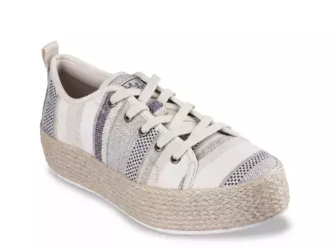 Эспадрильи BOBS Sesame Skechers, Navy Stripe Print