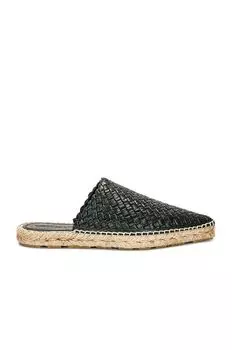 Эспадрильи Bottega Veneta Open Back, цвет Inkwell