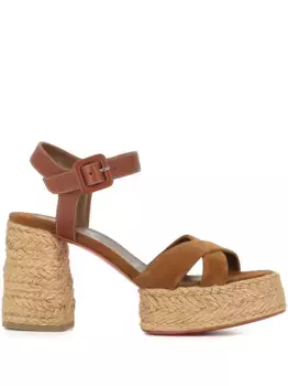 Эспадрильи Calakala Christian Louboutin, коричневый