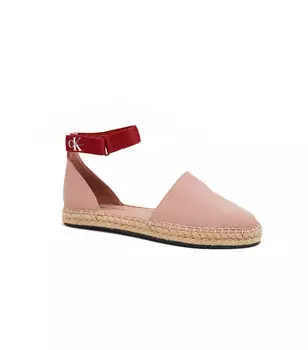 Эспадрильи CALVIN KLEIN JEANS Ankle, пудрово-розовый